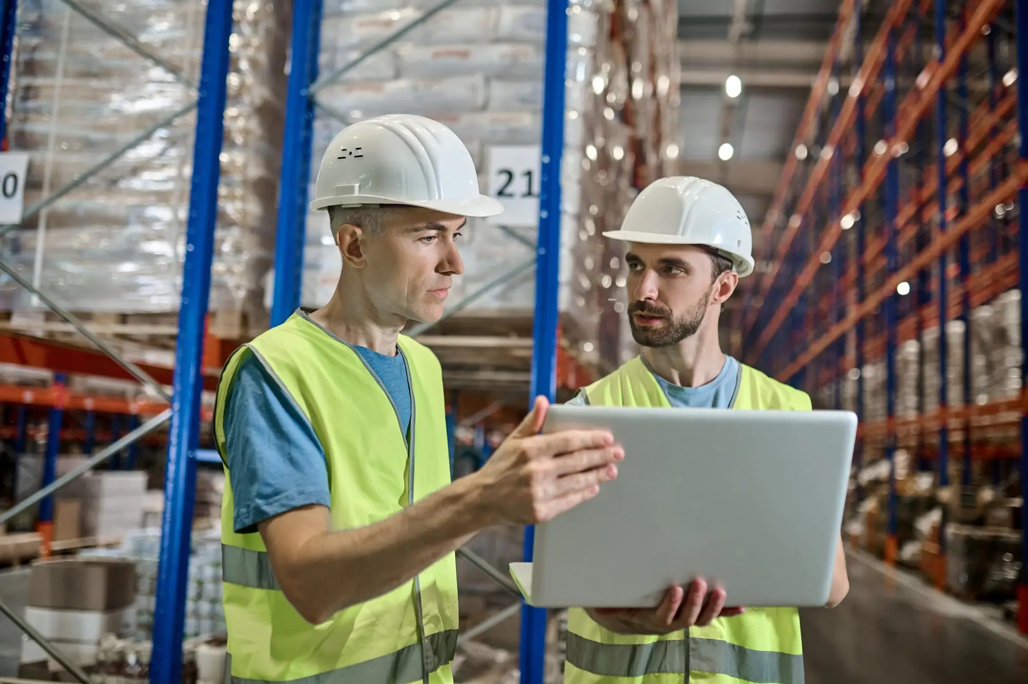 Workers attending OSHA safety training online
