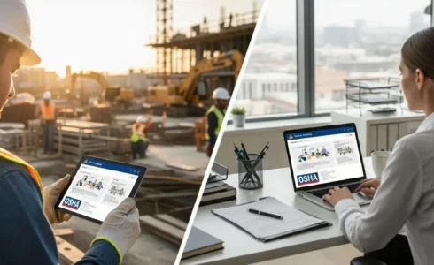 OSHA online training for workers and supervisors