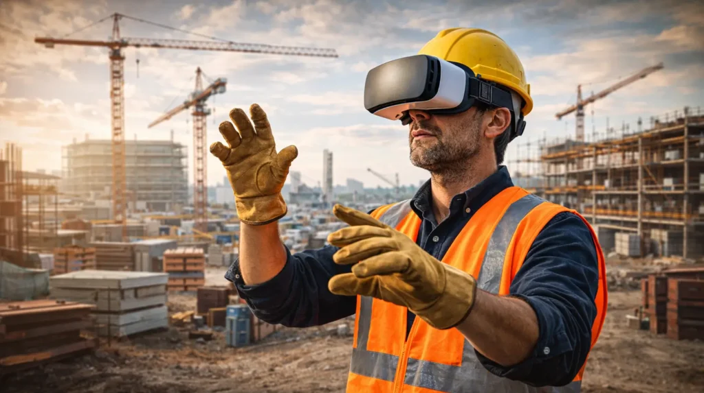 360° video construction safety training for high-risk jobs.